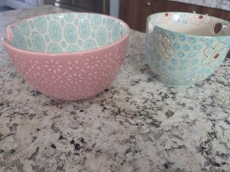Ceramic Ramen Bowls Set of 2