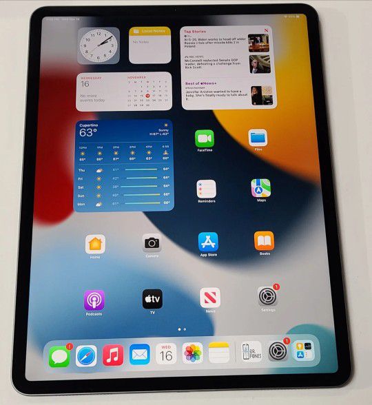 Apple iPad Pro 4th Gen A2229, 256GB, Wi-Fi Only, 12.9",Space Gray
