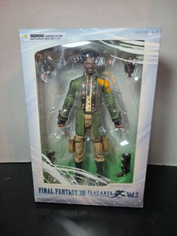 Final Fantasy XIII Play Arts Kai Action Figure SAZH KATZROY Square-Enix. New
