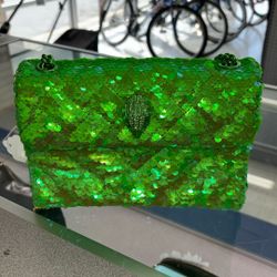 Kurt Geiger Green Sequin