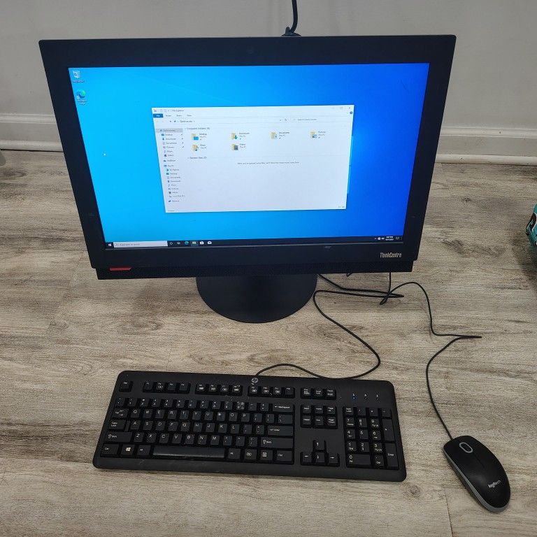 Lenovo Thinkcentre M810Z Intel Core I3-6100 CPU 3.70 GHz 8 Gb Ram 350 Gb Hdd Window 10 Pro