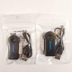 2X Bluetooth Receiver Adapters 