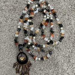 Long Beaded Necklace 