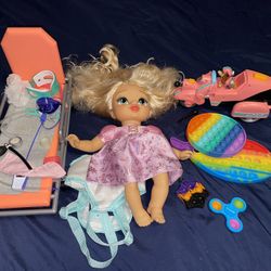 Girl doll & Toys