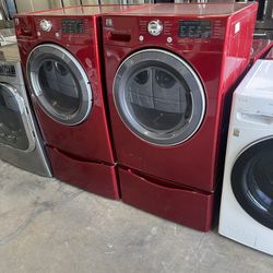 Kenmore Front Load  Washer and gas dryer