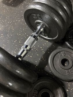 Adjustable Cast Iron Dumbbells ($100)