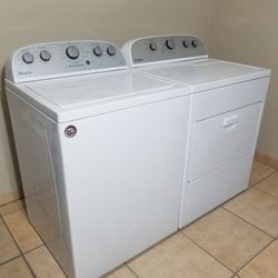 Whirlpool washer and electric dryer free deliver And Installation 3 Month Warranty...
