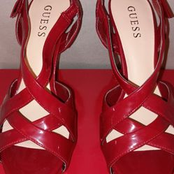 Guess Red High Heels