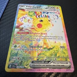 Pikachu Ex 238/191 Surging Sparks SIR