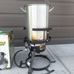 Bass Pro Shop Deep Fry Fryer Kit Boiler Turkey 30 Quart 