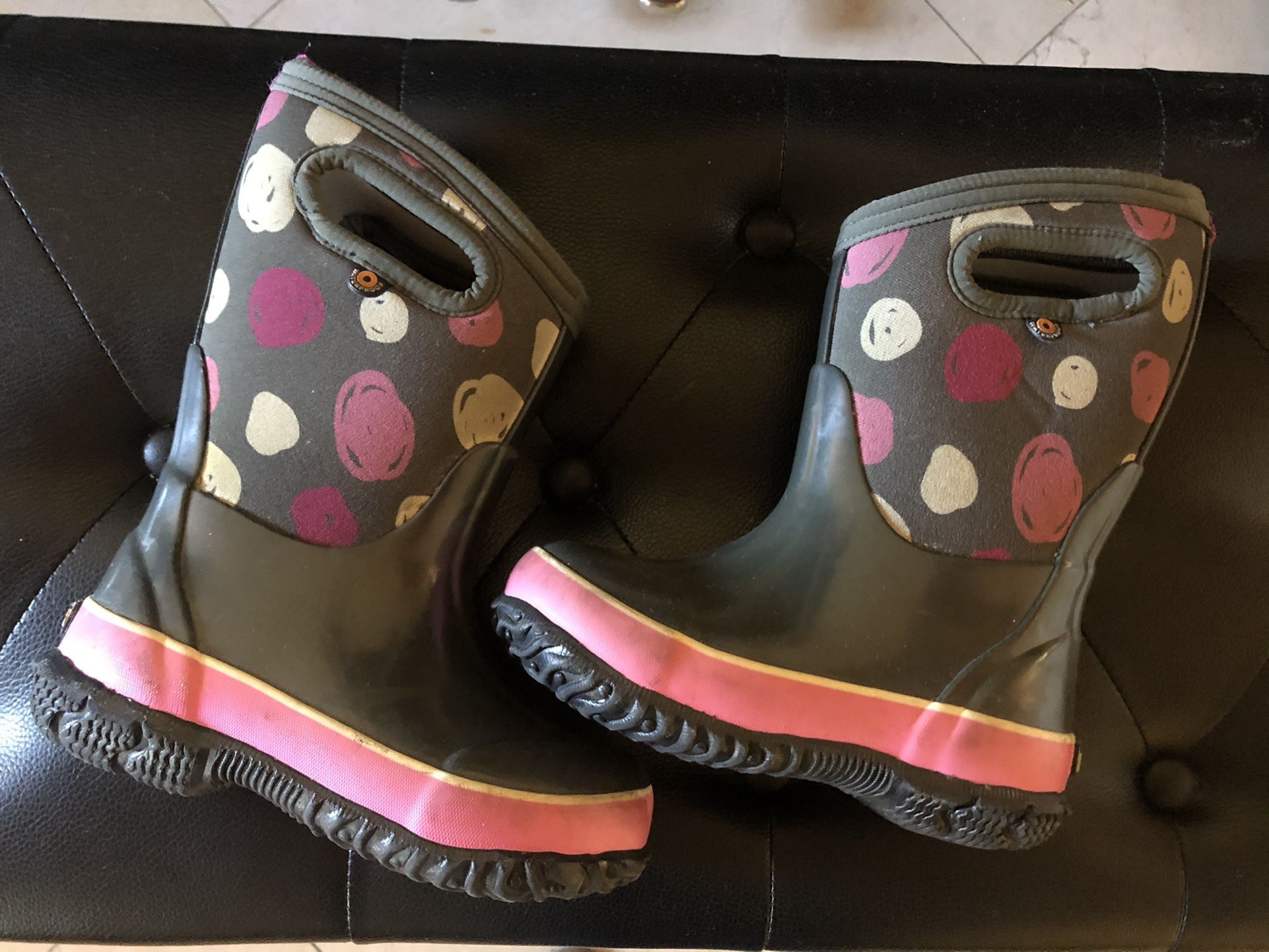Toddler Size 9 Bogs Snow Boots Waterproof Rain Boots