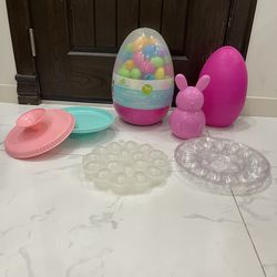 Easter Toys Dessert Stands Egg Storage 
