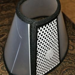 E-Collar Adjustable Pet Cone Recovery Collar Soft Comfy Protective Cone medium