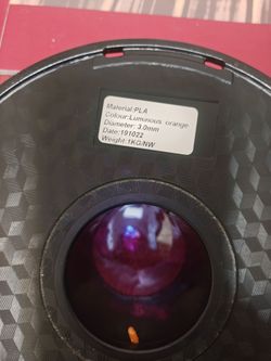 New 3D filament