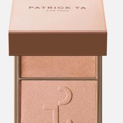 X10 Patrick Ta Major Glow Creme Powder Translucent Highlighter Duo - Daddy