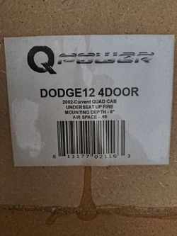 12" speaker box