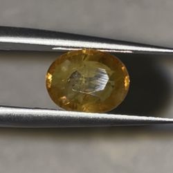 2.25Ct Natural Orange-Yellow Sapphire