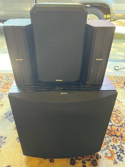 Boston Acoustics Speaker Set with Subwoofer