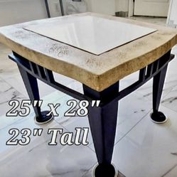 End Table Steel Custom Frame 