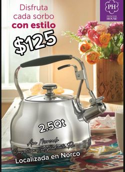 Princess House Tetera 2.5qt