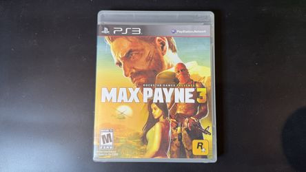 Max Payne 3 PlayStation 3 PS3 Rockstar Games - Cleaned & Tested