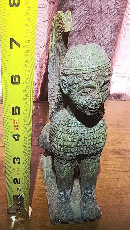 Estate Sale Figures And Statues Of Egypt Pharoh Nefertiti Heka God Magic Greek Naxos Sphynx Sarcophagus