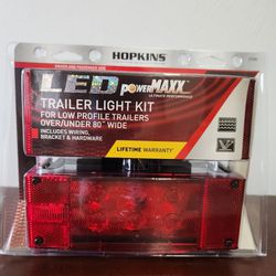 Trailer Light Kit LED with 7 to 4 pin Adapter