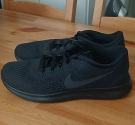 Nike Free Run All Black Excellent Condition Men's 8