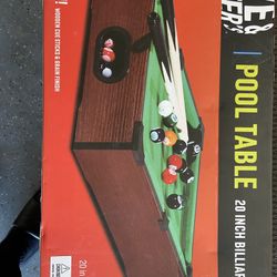 Mini Pool Table Good Condition