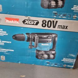 Makita
40V max X2 XGT 80V max Brushless Cordless 28 lb. AVT Demolition Hammer Kit, AWS 4.0Ah