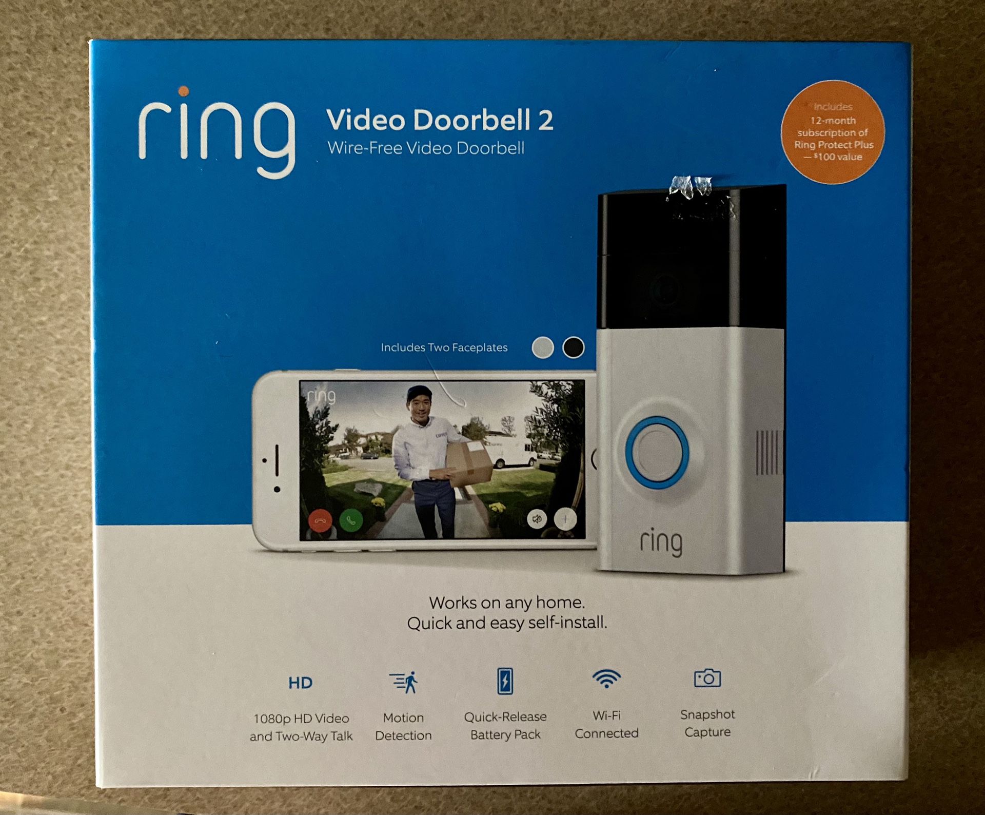 Ring video doorbell 2