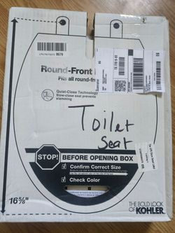 Kohler Round Front Bathroom Seat