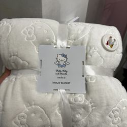 Hello kitty Throw Blanket (NEW)
