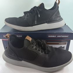 IZOD Men's Bannister Lace Up Memory Foam Classic Shoes - size 11