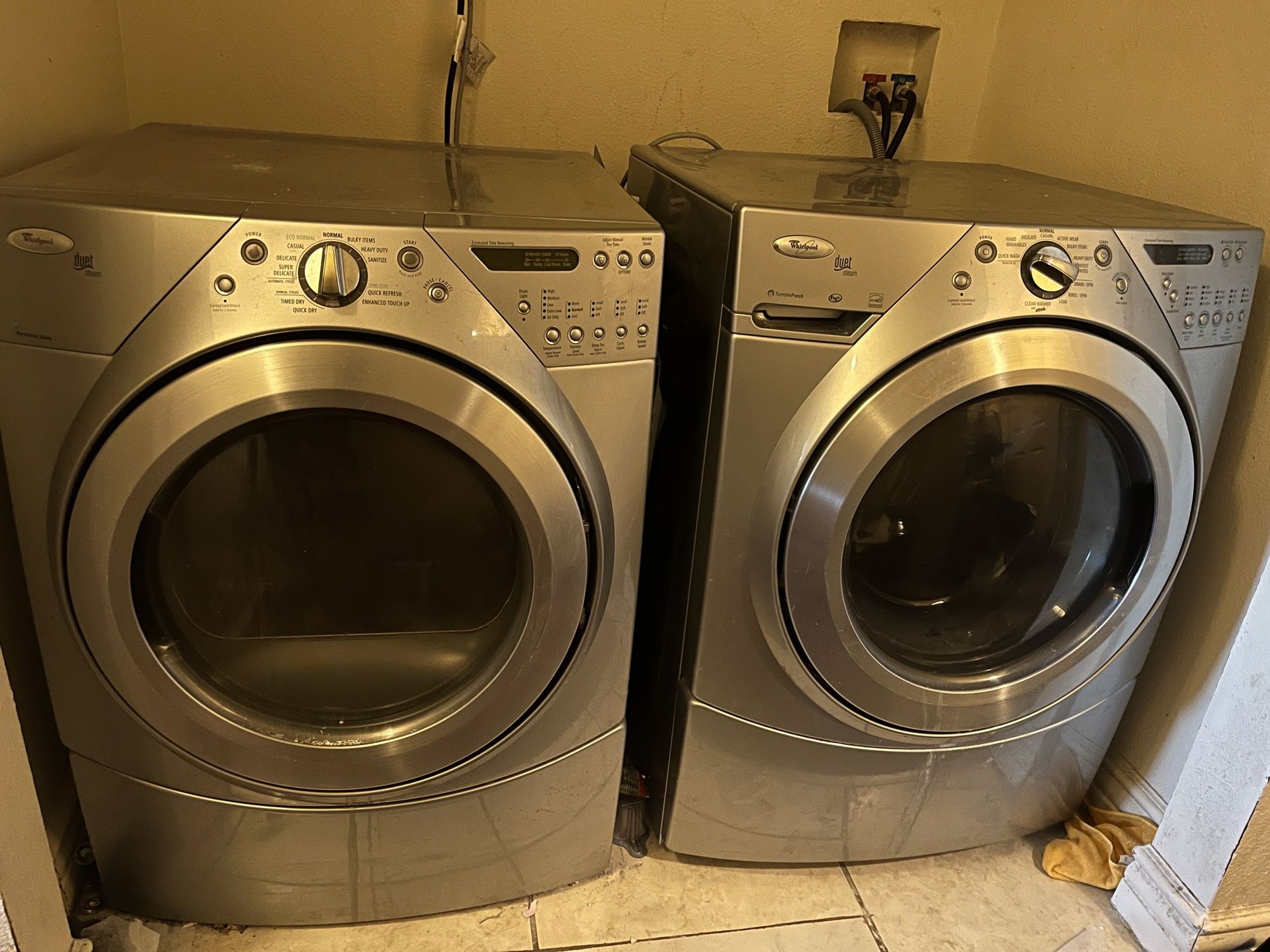 Whirlpool Washer & Dryer