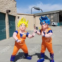 Goku Dragon Ball Halloween Costume Mascot For Sale Or R.E..n.t