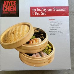 3 Pc Steamer Set And Sheets 