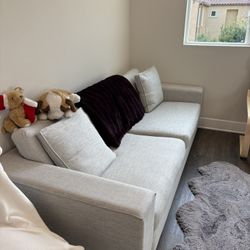 Gray Couch In Good Condition From Article 