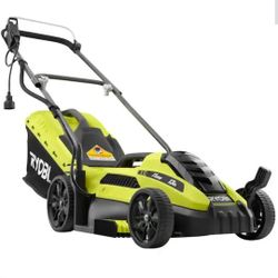 RYOBI~13 in. 11 Amp Corded Electric Walk Behind Push Lawn Mower~New-Never Used