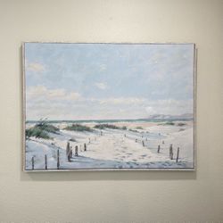 Painting (of beach)