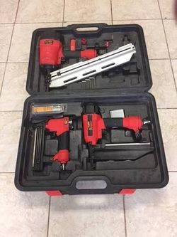 CAMPBELL HAUSFEILD IRONFORCE 3 PIECE NAIL GUN SET