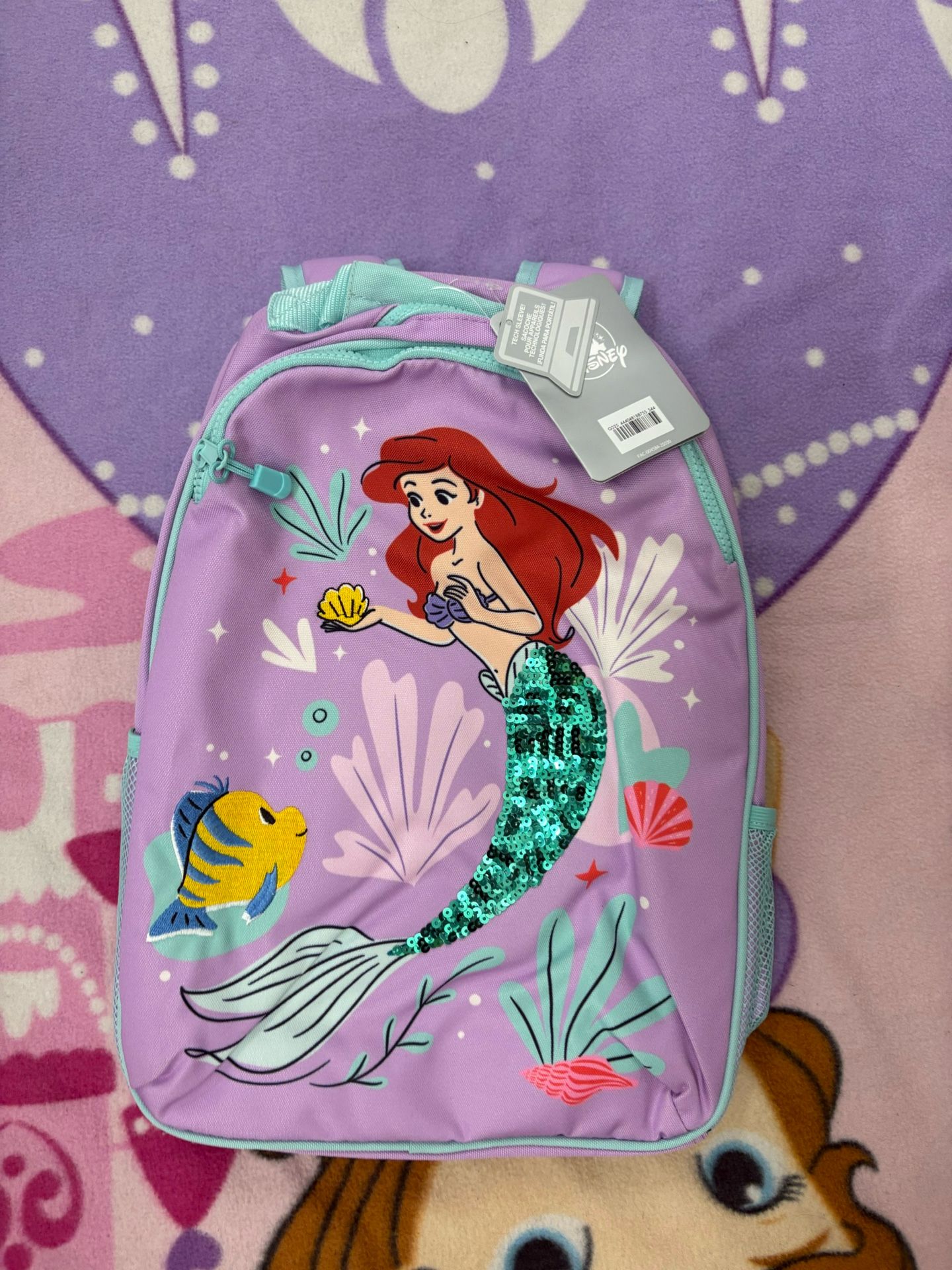 Ariel Little Mermaid Backpack 