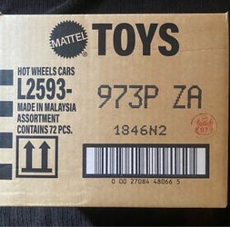 Hot wheels New case sealed case P 2026