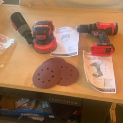Craftsman Orbit Sander And drill driver