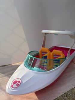 Barbie boat