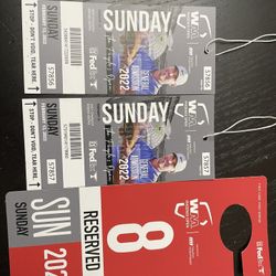 Waste Management GA Tickets and Parking Pass 