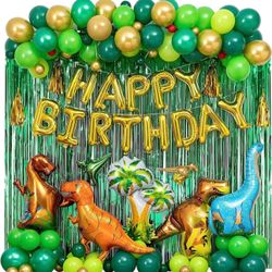 Dinosaur party decorations 113 pcs