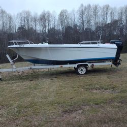 Boat For Sale With 1996 48hp Evinrude Motor 