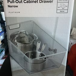 Pull out cabinet drawer