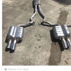 Mustang exhaust